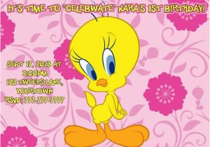 Tweety Birthday Card Tweety Bird Birthday Card