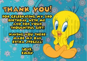 Tweety Birthday Card Tweety Bird Personalized Custom Birthday Giftsfromhyla
