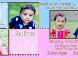 Twin Birthday Invitation Wording Twins Birthday Invitation Wording Best Party Ideas