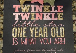 Twinkle Twinkle Little Star First Birthday Invitations Twinkle Twinkle Little Star First Birthday Invitations I