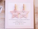 Twins 1st Birthday Card Star Twins First Birthday Card by button Box Cards