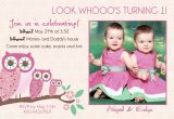 Twins 2nd Birthday Invitation Wording Twins 2nd Birthday Invitation Wording Best Party Ideas