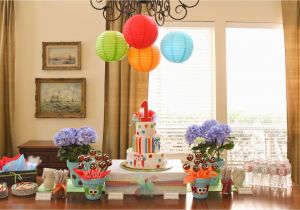 Twins Birthday Decorations Just A Little Party Twin 1st Birthday Unisex Boy