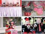 Twins Birthday Decorations Parti Miny Kai Miky Gia Didyma Minnie and Mickey Party