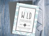 Two Wild Birthday Invitations Birthday Party Invitations Two Wild Birthday Invitation