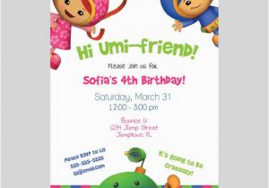 Umizoomi Birthday Invitations Items Similar to Team Umizoomi Birthday Invitation I