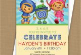 Umizoomi Birthday Invitations Team Umizoomi Birthday Invitation by Brownpaperstudios On Etsy