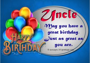 Uncle Birthday Card Messages Birthday Wishes for Uncle 365greetings Com