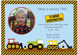 Under Construction Birthday Invitations Construction Birthday Invitations Ideas Bagvania Free