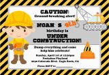 Under Construction Birthday Invitations Under Construction Party Lynlee 39 S