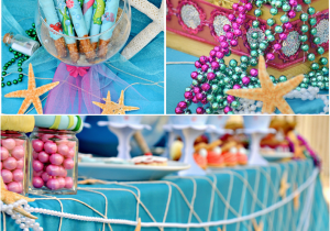 Under the Sea Birthday Decoration Ideas Under the Sea Mermaid Birthday Party Party Ideas Party