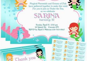 Under the Sea Birthday Invitations Printable 30 Best Images About Syobe 39 S Bday Party On Pinterest