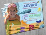 Underwater Birthday Invitations Underwater Birthday Invitations Water Pool Birthday Party