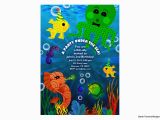 Underwater Birthday Invitations Underwater themed Birthday Invitations Invitation Librarry