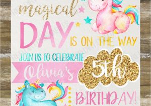 Unicorn Birthday Invitation Wording Birthday and Party Invitation Unicorn Birthday Invitation