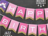 Unicorn Happy Birthday Banner Diy Unicorn Birthday Banner Template Diy Printable Unicorn