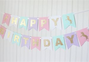 Unicorn Happy Birthday Banner Free Printable Gold Pink White Mint Purple Happy Birthday Unicorn Banner Unicorn Happy Birthday Banner Free Printable Gold Pink White Mint Purple Happy Birthday Unicorn Banner