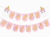 Unicorn Happy Birthday Banner Free Printable Tronzo Unicorn Happy Birthday Banner Birthday Party