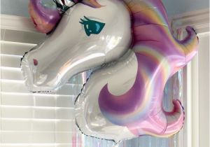 Unicorn Happy Birthday Banner Target Kara 39 S Party Ideas Pastel Iridescent Unicorn 2nd Bday