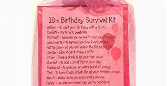 Unique 18th Birthday Gifts for Him 18th Birthday Gift Unique Survival Kit Hot Pink 18th