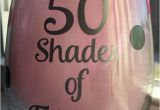 Unique 50th Birthday Gifts for Her 50th Birthday Gift 50 Shades 50 Shades Of Fabulous Wine