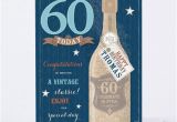 Unique 60th Birthday Gifts for Husband 60th Birthday Card Husband Aged to Perfection Only 1 49