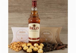 Unique Birthday Gifts for Him south Africa Whiskey Nuts Biltong Chocolate Hamper for whom the