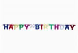 Unique Happy Birthday Banners Unique Party Happy Birthday Jointed Letter Banner