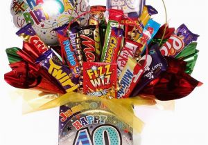 Unusual 40th Birthday Gifts for Him 40th Birthday Chocolate Bouquet for Him 40th Chocolate