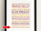 Unusual 60th Birthday Presents for Husband Make A Poster Personalized 60th Birthday Gift Homemade