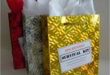 Unusual 60th Birthday Presents Male Male 60th Birthday Survival Kit Humorous Gift Idea Unique