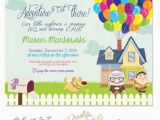 Up Movie Birthday Invitations Up House Birthday Invitation Inspired by Disney Pixar