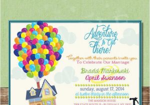 Up Movie Birthday Invitations Up Wedding Invitation Featuring Carl and Ellie 39 S House