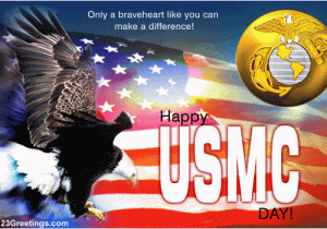 Usmc Birthday Card Braveheart Like You Free Us Marine Corps Birthday