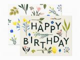 Variety Birthday Cards Plant Variety Birthday Card Ivory by Clapclapdesign On Etsy