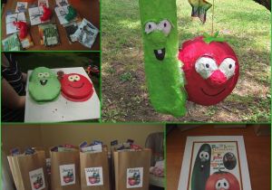 Veggie Tales Birthday Decorations Mama 39 S Beautiful Life A 2nd Birthday Party A Veggie