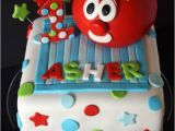 Veggie Tales Birthday Decorations Veggietales Bob the tomato 1st Birthday Cake