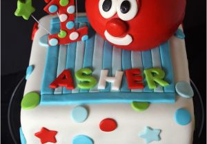 Veggie Tales Birthday Decorations Veggietales Bob the tomato 1st Birthday Cake