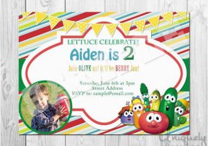 Veggie Tales Birthday Invitations top 50 Ideas About Veggie Tales Birthday Party On