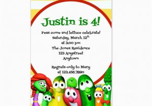 Veggie Tales Birthday Invitations Veggie Tales Invitations Myideasbedroom Com