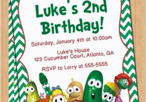 Veggie Tales Birthday Invitations Veggie Tales Printable Invitations Party Invitations Ideas