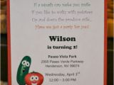 Veggie Tales Birthday Invitations Veggietales Veggie Tales Red Green Birthday Party Ideas