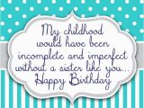 Verses for Birthday Cards for Sister Birthday Wishes for Sister Quotes and Messages