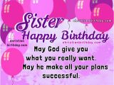 Verses for Sisters Birthday Card Birthday Wishes for My Dear Sister Christian Quotes and