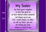 Verses for Sisters Birthday Card Sister Birthday Quotes Quotesgram