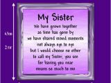 Verses for Sisters Birthday Card Sister Birthday Quotes Quotesgram