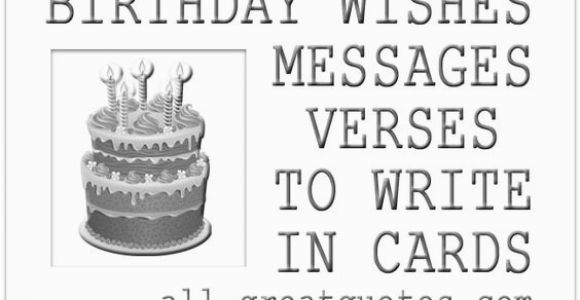 Verses to Write In Birthday Cards Birthday Wishes to Write Messages Verses Quotes for Cards