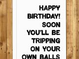 Very Rude Birthday Cards Funny Birthday Card for Men Card for Him Rude Birthday Card