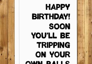 Very Rude Birthday Cards Funny Birthday Card for Men Card for Him Rude Birthday Card