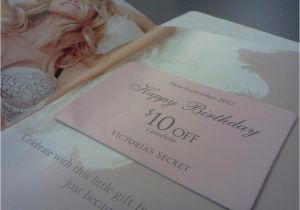 Victoria S Secret Angel Card Birthday Gift Free is My Life Free Panties for Joining the Victoria